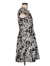 Vince Camuto Paisley Gray Casual Dress Size 6 - photo 4