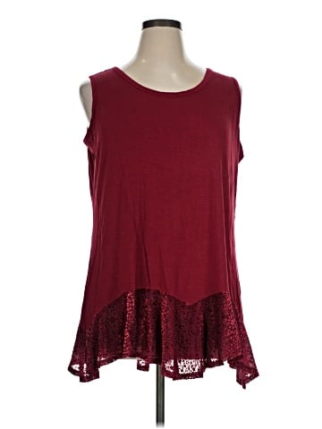 Logo Layers Sleeveless Blouse (view 1)
