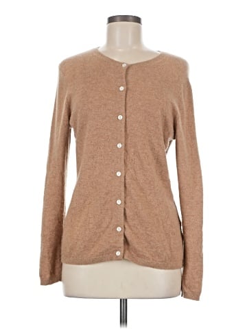 Lands' End Cashmere Cardigan (view 1)