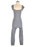 LACAUSA Solid Gray Jumpsuit Size S - photo 1