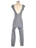 LACAUSA Solid Gray Jumpsuit Size S - photo 2