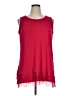 Logo Layers Red Sleeveless Top Size XL - photo 1