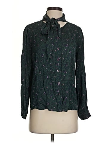 The J. Peterman Co. Long Sleeve Blouse (view 1)