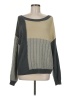 Cato 100% Acrylic Color Block Gray Pullover Sweater Size M - photo 1