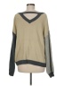 Cato 100% Acrylic Color Block Gray Pullover Sweater Size M - photo 2