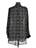 H&M 100% Polyester Black Long Sleeve Blouse Size M - photo 2