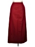 Amanda Smith Solid Burgundy Formal Skirt Size 14 - photo 2