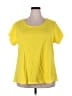 Venus Yellow Short Sleeve Top Size 2X - photo 1