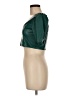 NSR 100% Polyester Green Short Sleeve Top Size M - photo 5