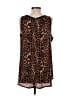 Express 100% Polyester Brown Sleeveless Blouse Size L - photo 2