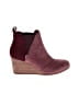 TOMS Burgundy Ankle Boots Size 7 - photo 1