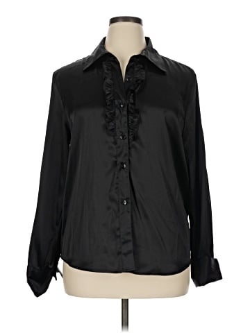 PASSPORTS Long Sleeve Blouse (view 1)