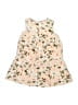 Mud Pie 100% Cotton Floral Ivory Tan Dress Size 5T - photo 2