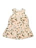Mud Pie 100% Cotton Floral Ivory Tan Dress Size 5T - photo 1
