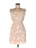 Forever 21 100% Polyester Graphic Tan Cocktail Dress Size M - photo 1