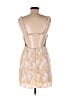 Forever 21 100% Polyester Graphic Tan Cocktail Dress Size M - photo 2