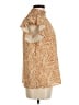 THML 100% Polyester Gold Sleeveless Blouse Size M - photo 4