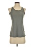 Nike 100% Polyester Gray Active Tank Size S - photo 1