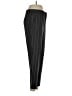 Theory Stripes Black Wool Pants Size 4 - photo 4