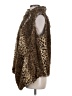 Jolt 100% Polyester Animal Print Brown Faux Fur Jacket Size M - photo 5