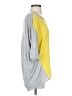 Barbara Katz Yellow 3/4 Sleeve Top Size S - photo 4