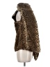 Jolt 100% Polyester Animal Print Brown Faux Fur Jacket Size M - photo 4