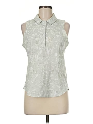 Lululemon Athletica Sleeveless Button-Down Shirt (view 1)