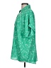 CAbi 100% Polyester Stars Green Short Sleeve Blouse Size L - photo 5