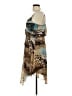 Ruby Rox 100% Polyester Animal Print Brown Cocktail Dress Size L - photo 5