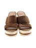 Crown Vintage 100% Leather Brown Wedges Size 9 - photo 2