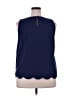 Vineyard Vines Blue Sleeveless Blouse Size 18 - photo 2