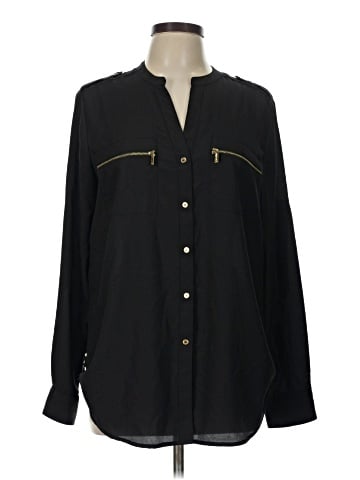 Calvin Klein Long Sleeve Blouse (view 1)