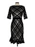 Taylor Argyle Black Cocktail Dress Size L - photo 2