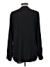 Calvin Klein 100% Polyester Black Long Sleeve Blouse Size L - photo 2