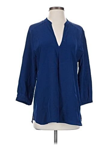 Amanda Uprichard 3/4 Sleeve Silk Top (view 1)