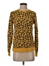 Scotch & Soda Animal Print Yellow Pullover Sweater Size Sm (1) - photo 1