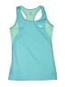 C9 By Champion 100% Polyester Teal Active Tank Size 14 - 16 - photo 1
