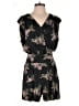CAbi Floral Black Romper Size M - photo 1