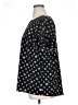 Lane Bryant 100% Polyester Stars Black Short Sleeve Blouse Size 18 - photo 5