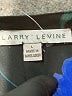 Larry Levine 100% Polyester Blue Casual Dress Size L - photo 7