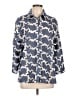 Alfred Dunner Print Blue 3/4 Sleeve Blouse Size L - photo 1