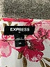 Express Outlet 100% Polyester Floral Pink Long Sleeve Blouse Size XS - photo 7