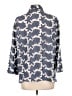 Alfred Dunner Print Blue 3/4 Sleeve Blouse Size L - photo 2