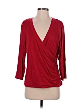 Ak Anne Klein 3/4 Sleeve Top