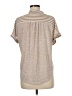 VOY Tan Short Sleeve Henley Size M - photo 2