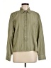 Assorted Brands Stripes Green Long Sleeve Blouse Size M - photo 1