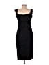 Black Halo Solid Black Cocktail Dress Size 6 - photo 2