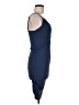 Shein Solid Blue Cocktail Dress Size 6 - photo 4