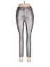 Express Metallic Silver Jeans Size 10S - photo 1
