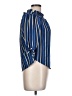 rue21 Blue 3/4 Sleeve Blouse Size L - photo 4